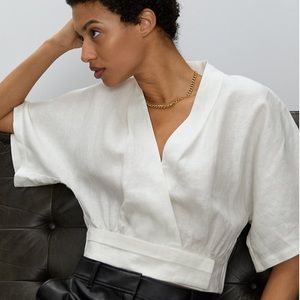 Aritzia White Blouse